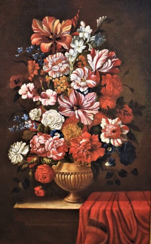 Nature morte de fleurs - Atelier de Nicolas Baudesson (1611–1680)